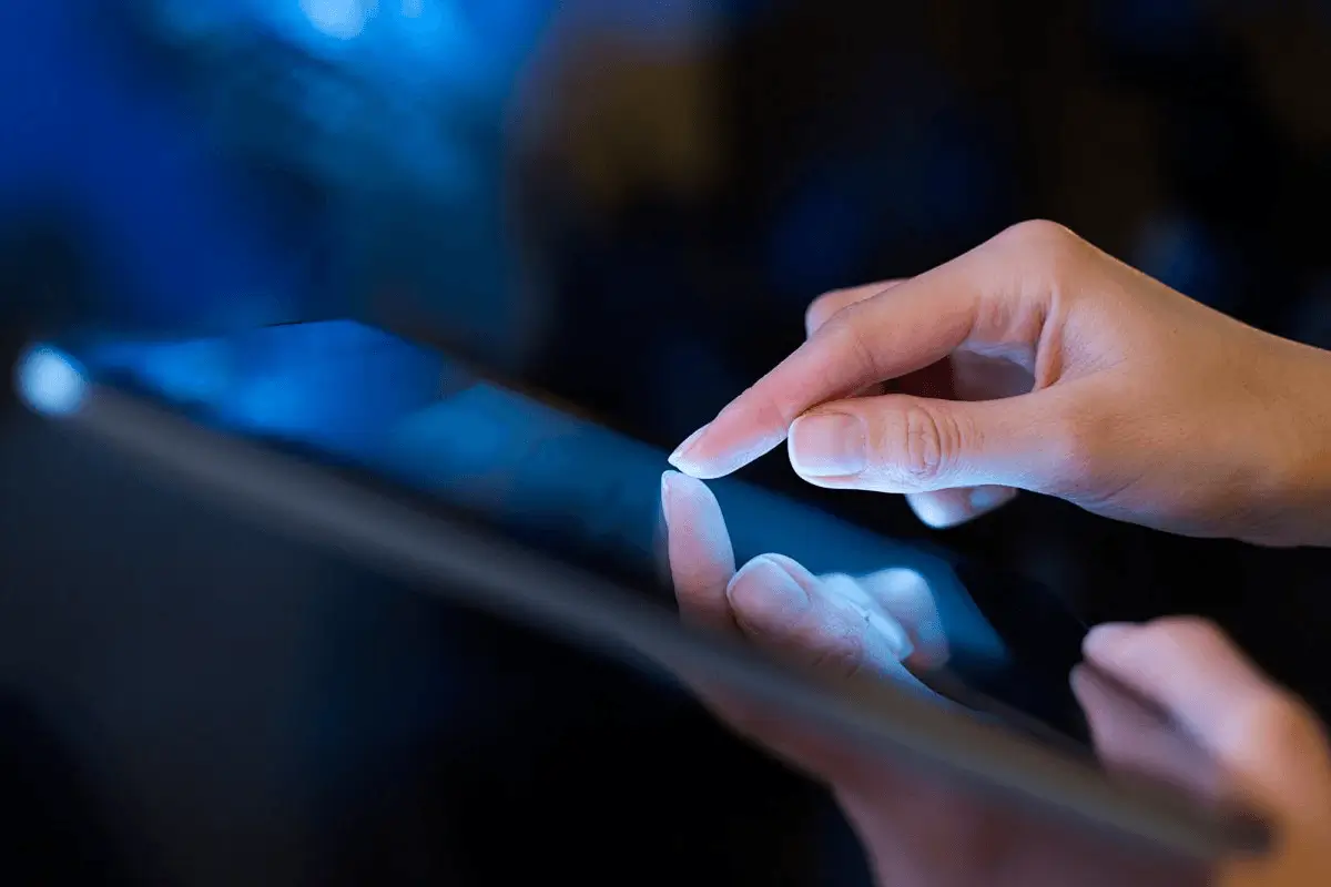 Private Zone secure mobile privacy product in use